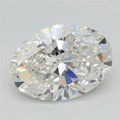 4.05ct E VVS2 Rare Carat Ideal Cut Oval Lab Grown Diamond