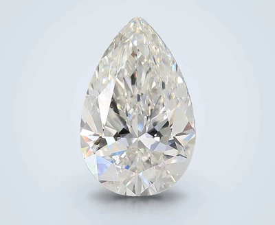 5.25ct E VS2 Rare Carat Ideal Cut Pear Lab Grown Diamond