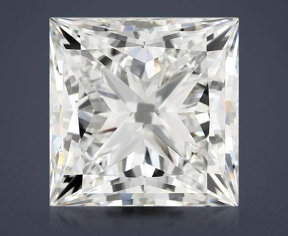 8.26ct E VVS2 Rare Carat Ideal Cut Princess Lab Grown Diamond
