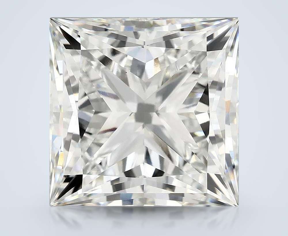 8.26ct E VVS2 Rare Carat Ideal Cut Princess Lab Grown Diamond