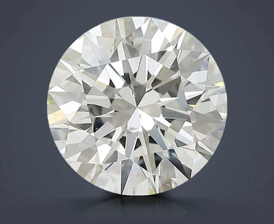 4.02ct K SI1 Excellent Cut Round Diamond