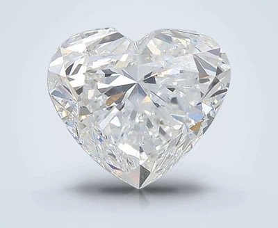 3.03ct F SI2 Very Good Cut Heart Diamond