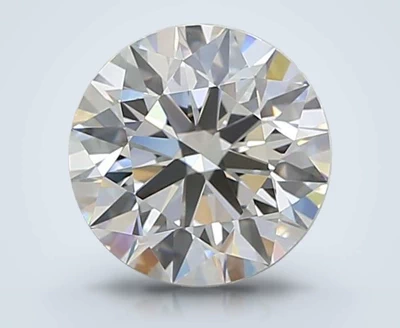2.40ct D VVS1 Rare Carat Ideal Cut Round Lab Grown Diamond