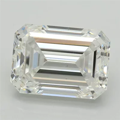 5.06ct E VS1 Excellent Cut Emerald Lab Grown Diamond