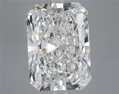 10.40ct F VVS2 Rare Carat Ideal Cut Radiant Lab Grown Diamond