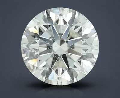 5.53ct J SI2 Rare Carat Ideal Cut Round Diamond
