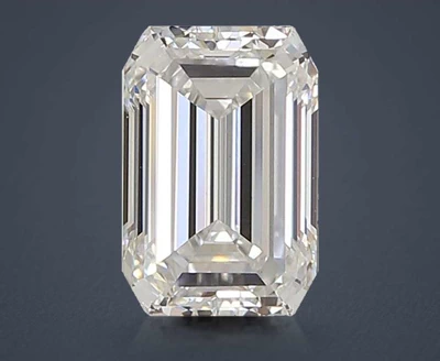 2.01ct E VS1 Rare Carat Ideal Cut Emerald Lab Grown Diamond