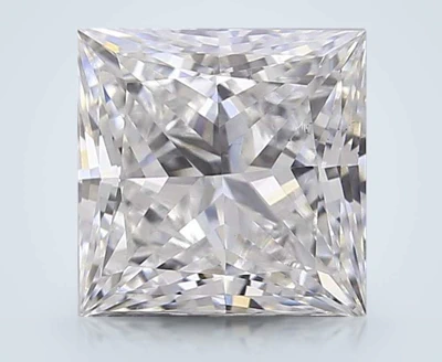 1.05ct D VS1 Rare Carat Ideal Cut Princess Lab Grown Diamond