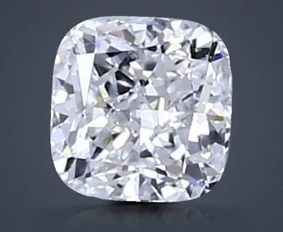 0.40ct D SI2 Rare Carat Ideal Cut Cushion Diamond