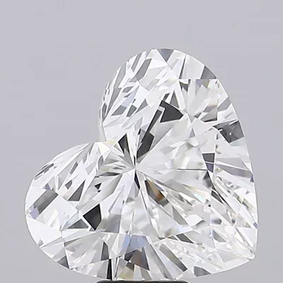 10.07ct E VVS2 Rare Carat Ideal Cut Heart Lab Grown Diamond