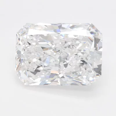 3.07ct E VVS1 Rare Carat Ideal Cut Radiant Lab Grown Diamond
