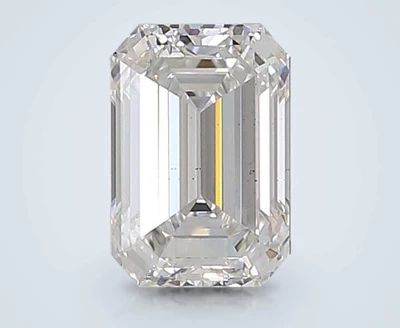 1.24ct D VS2 Rare Carat Ideal Cut Emerald Lab Grown Diamond