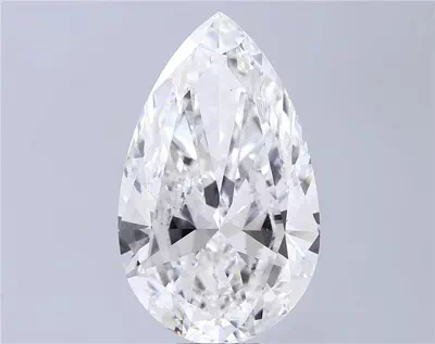 15.03ct F VS1 Very Good Cut Pear Lab Grown Diamond