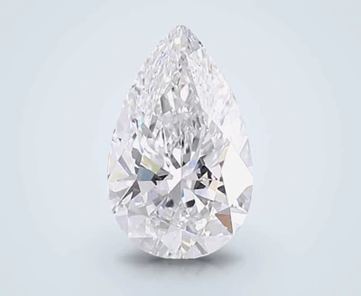 1.60ct E VS1 Rare Carat Ideal Cut Pear Lab Grown Diamond