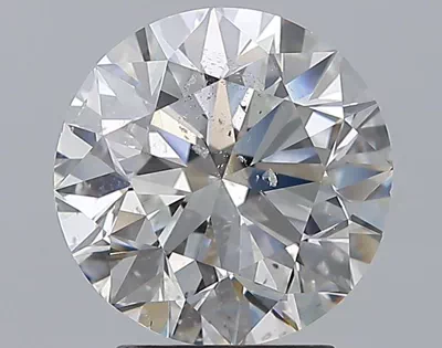 2.70ct F SI2 Rare Carat Ideal Cut Round Diamond