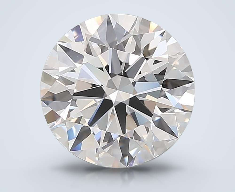 6.06ct E IF Rare Carat Ideal Cut Round Lab Grown Diamond