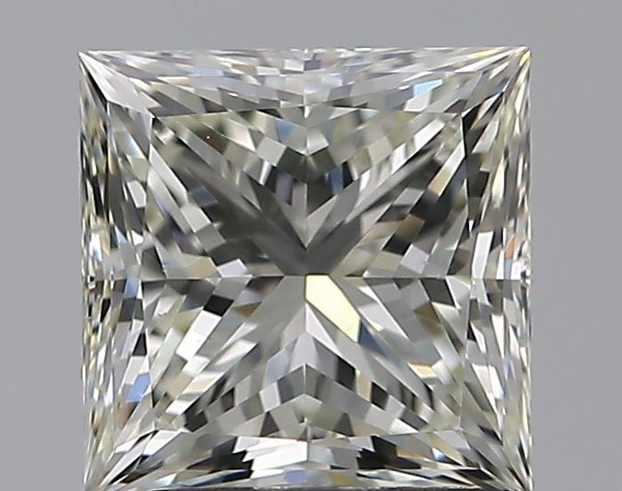 1.71ct K VS2 Rare Carat Ideal Cut Princess Diamond