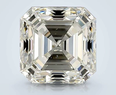 3.01ct I SI1 Rare Carat Ideal Cut Asscher Diamond