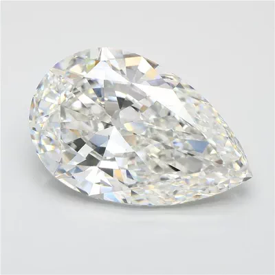 22.41ct F VS1 Rare Carat Ideal Cut Pear Lab Grown Diamond