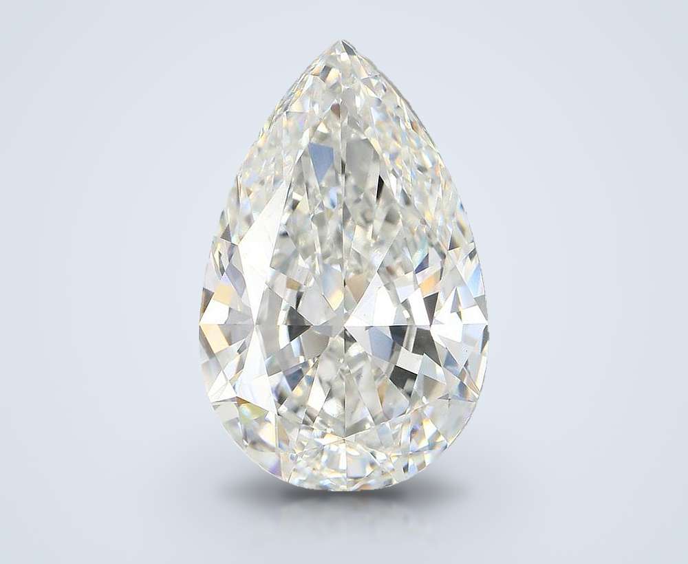 22.41ct F VS1 Rare Carat Ideal Cut Pear Lab Grown Diamond