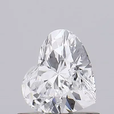 0.70ct D VVS1 Rare Carat Ideal Cut Heart Lab Grown Diamond