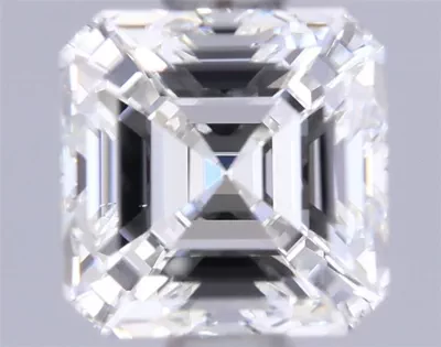 0.91ct I SI1 Very Good Cut Asscher Diamond