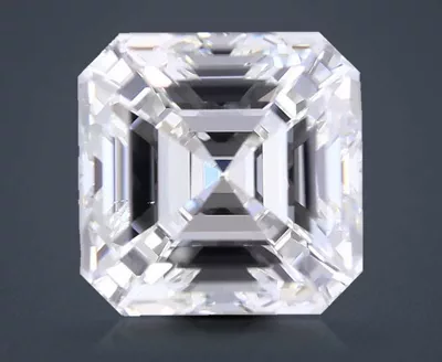 0.91ct I SI1 Very Good Cut Asscher Diamond