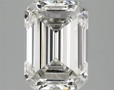 2.59ct H VS1 Rare Carat Ideal Cut Emerald Lab Grown Diamond