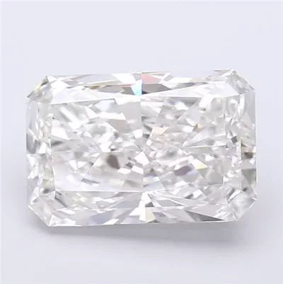 5.17ct F VS1 Rare Carat Ideal Cut Radiant Lab Grown Diamond