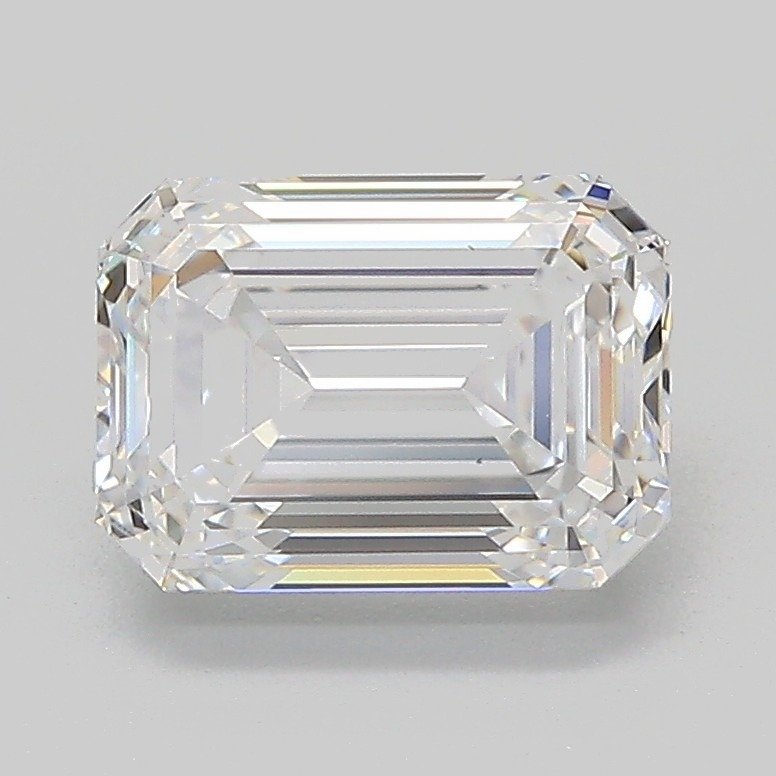 2.01ct D VS1 Very Good Cut Emerald Lab Grown Diamond