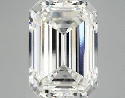 13.50ct F VS1 Rare Carat Ideal Cut Emerald Lab Grown Diamond