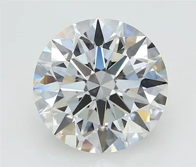 3.31ct F VVS2 Rare Carat Ideal Cut Round Lab Grown Diamond