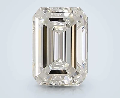 0.99ct F VS1 Rare Carat Ideal Cut Emerald Lab Grown Diamond