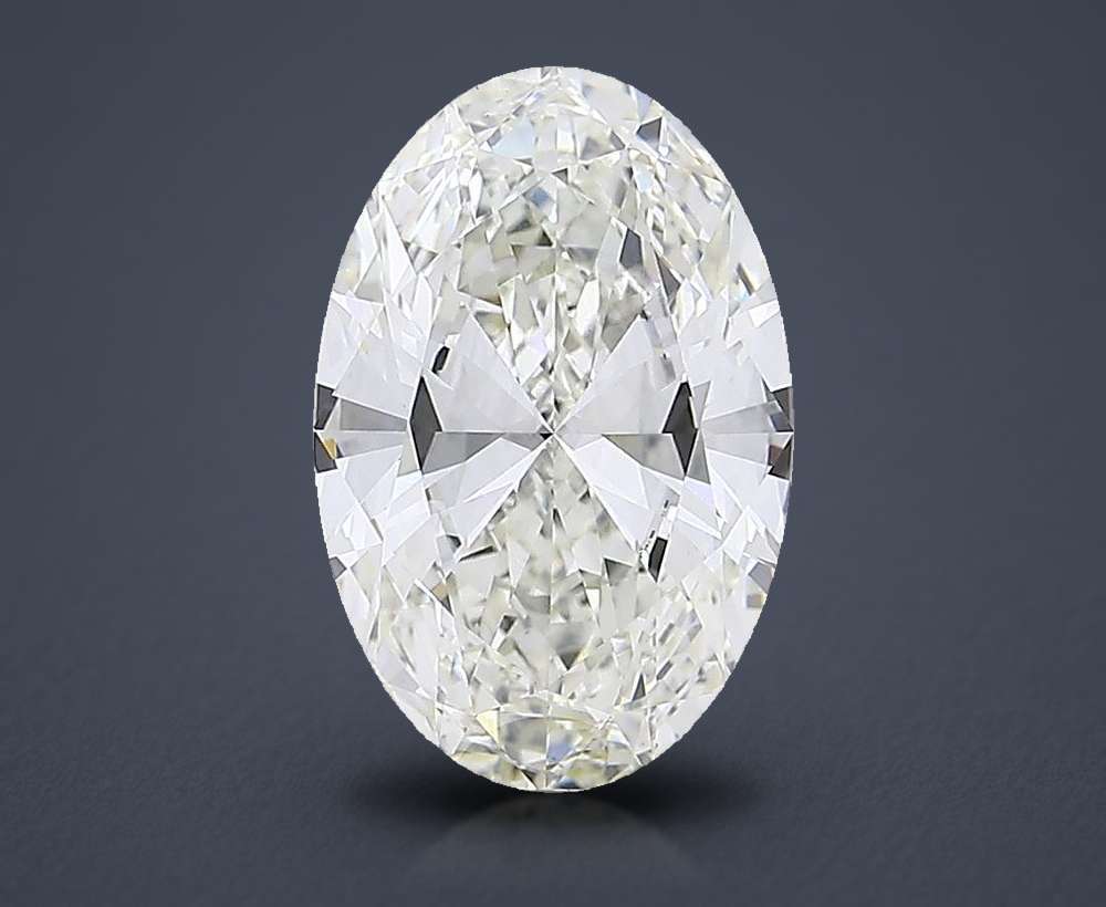15.02ct I VVS2 Rare Carat Ideal Cut Oval Lab Grown Diamond