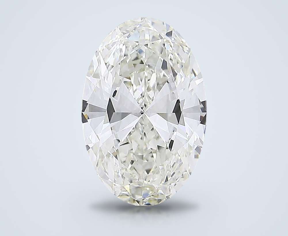 15.02ct I VVS2 Rare Carat Ideal Cut Oval Lab Grown Diamond