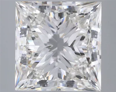 10.00ct G VS1 Very Good Cut Princess Lab Grown Diamond