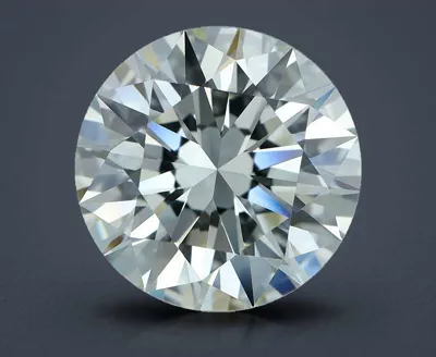 5.01ct I VVS2 Rare Carat Ideal Cut Round Diamond