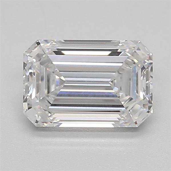 0.90ct D VVS2 Rare Carat Ideal Cut Emerald Lab Grown Diamond