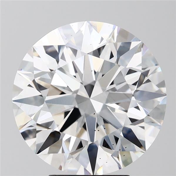 5.20ct D VS2 Rare Carat Ideal Cut Round Lab Grown Diamond