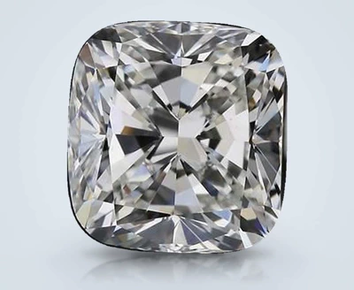 2.59ct I VS1 Rare Carat Ideal Cut Cushion Diamond