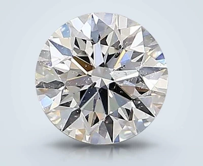 0.81ct F SI2 Rare Carat Ideal Cut Round Diamond