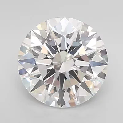 3.26ct E VVS2 Rare Carat Ideal Cut Round Lab Grown Diamond