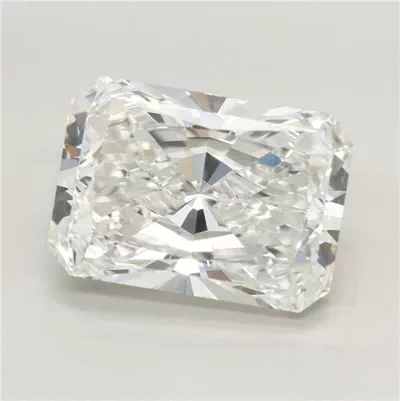7.09ct F VVS2 Rare Carat Ideal Cut Radiant Lab Grown Diamond