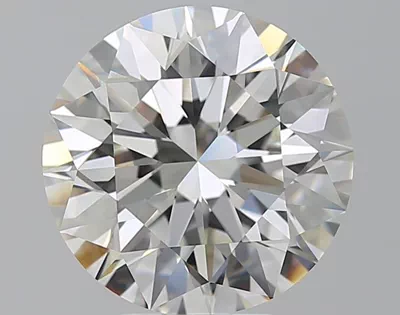 4.73ct G FL Rare Carat Ideal Cut Round Diamond