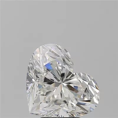 5.02ct H SI1 Rare Carat Ideal Cut Heart Diamond