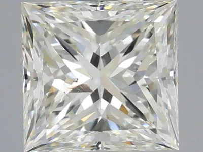 2.00ct I SI2 Rare Carat Ideal Cut Princess Diamond