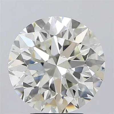 4.70ct J SI1 Excellent Cut Round Diamond