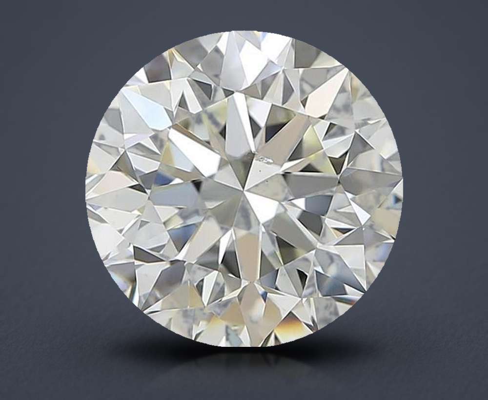 4.70ct J SI1 Excellent Cut Round Diamond