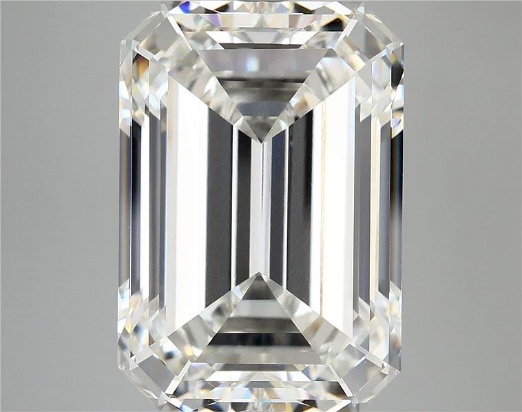13.10ct F VVS2 Rare Carat Ideal Cut Emerald Lab Grown Diamond