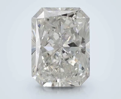 3.50ct I SI1 Rare Carat Ideal Cut Radiant Diamond